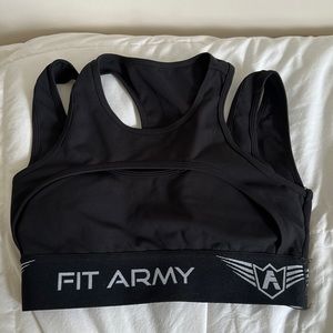 Fit Army sports bra
